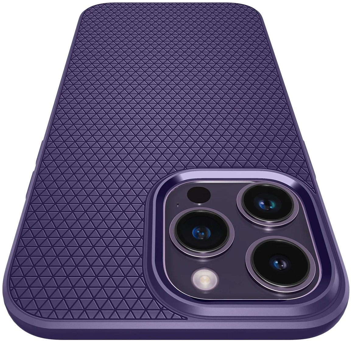 Чохол Spigen для Apple iPhone 14 Pro Max Liquid Air, Deep Purple (ACS05575)фото4