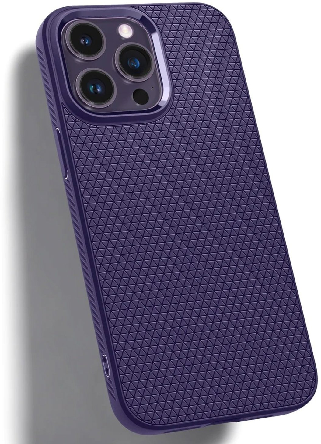 Чехол Spigen для Apple iPhone 14 Pro Liquid Air, Deep Purple (ACS05578) фото 9