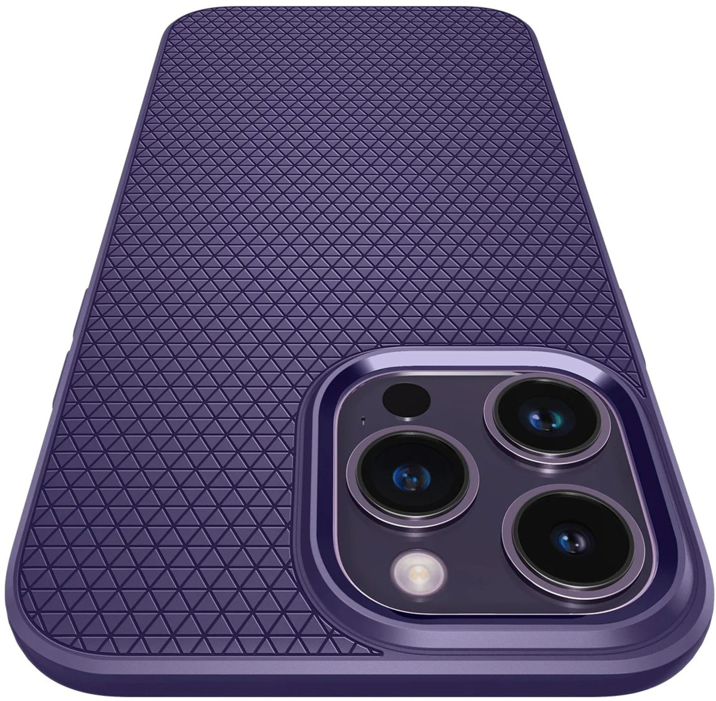 Чохол Spigen для Apple iPhone 14 Pro Liquid Air, Deep Purple (ACS05578)фото8