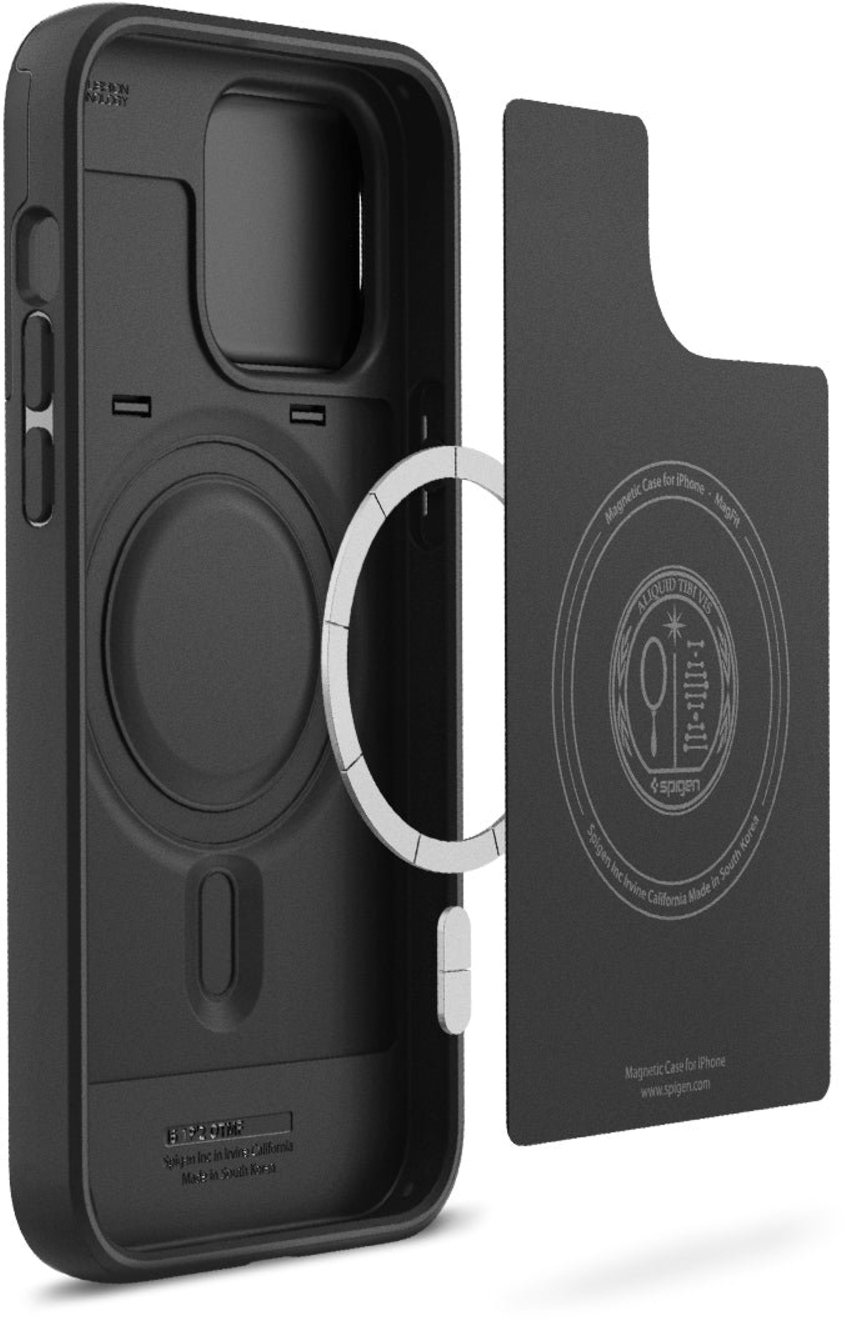Чехол Spigen для Apple iPhone 14 Pro Optik Armor MagFit, Black (ACS04993) фото 17