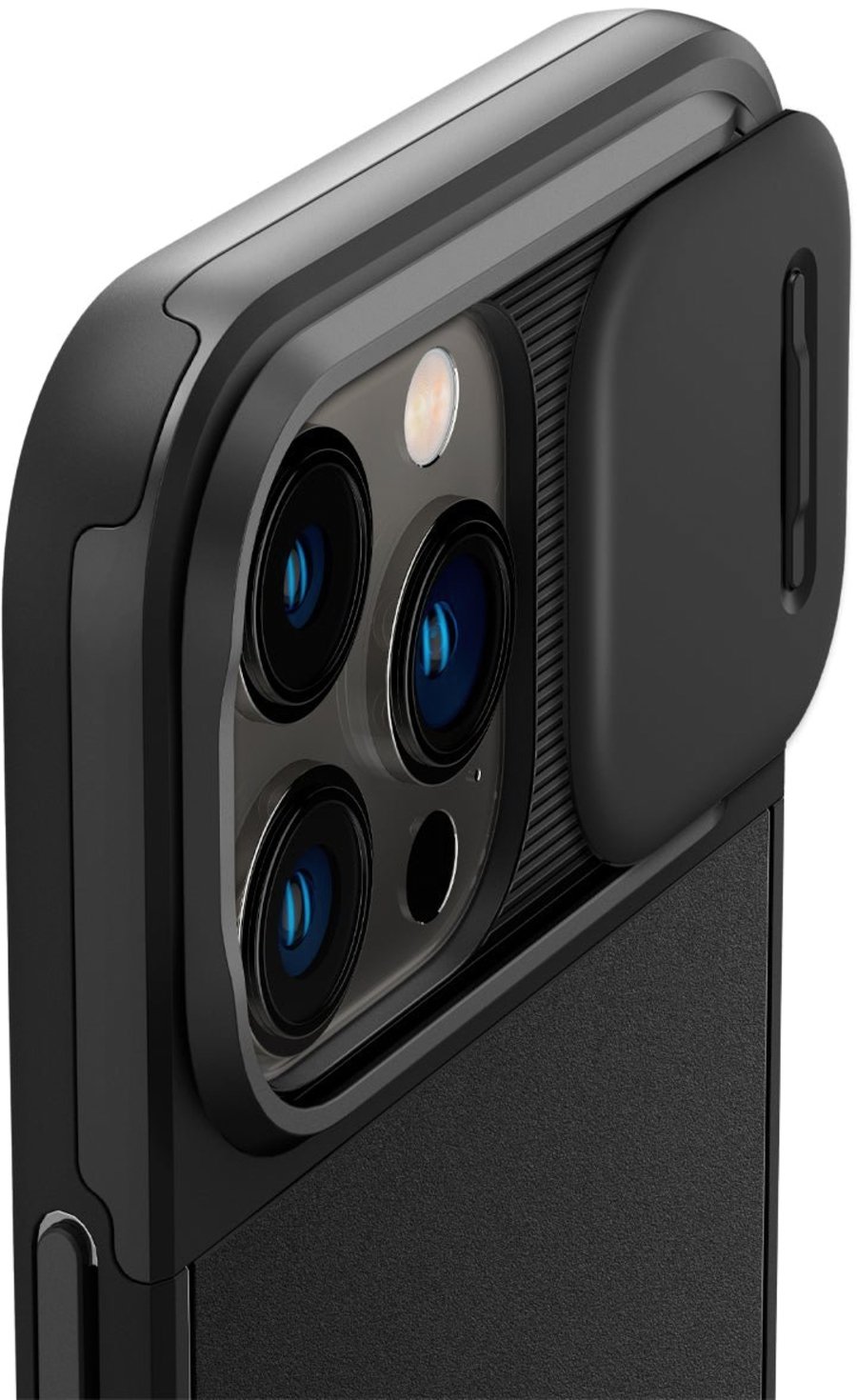 Чохол Spigen для Apple iPhone 14 Pro Optik Armor MagFit, Black (ACS04993)фото12