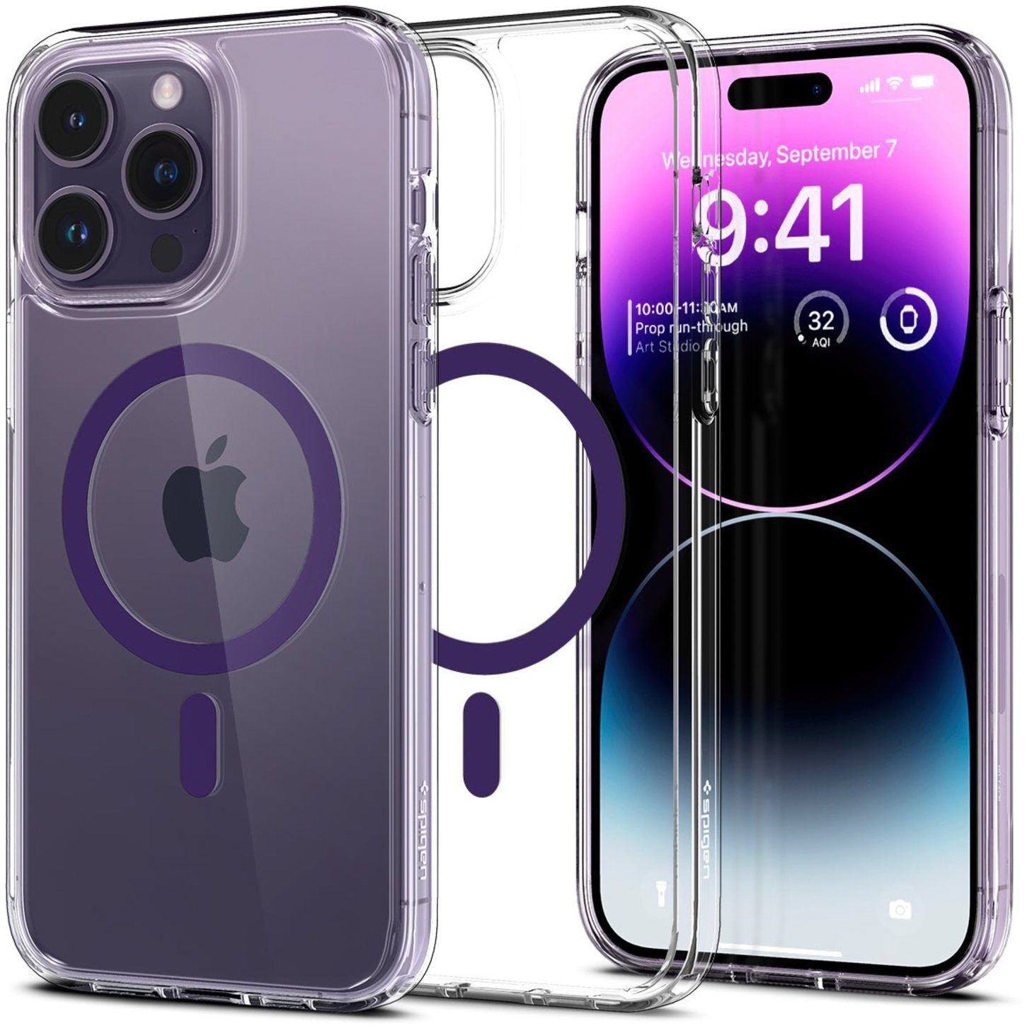 Чехол Spigen для Apple iPhone 14 Pro Ultra Hybrid MagFit, Deep Purple (ACS05585) фото 2