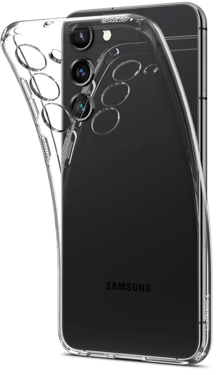 Чехол Spigen для Samsung Galaxy S23 Crystal Flex, Crystal Clear (ACS05738) фото 4