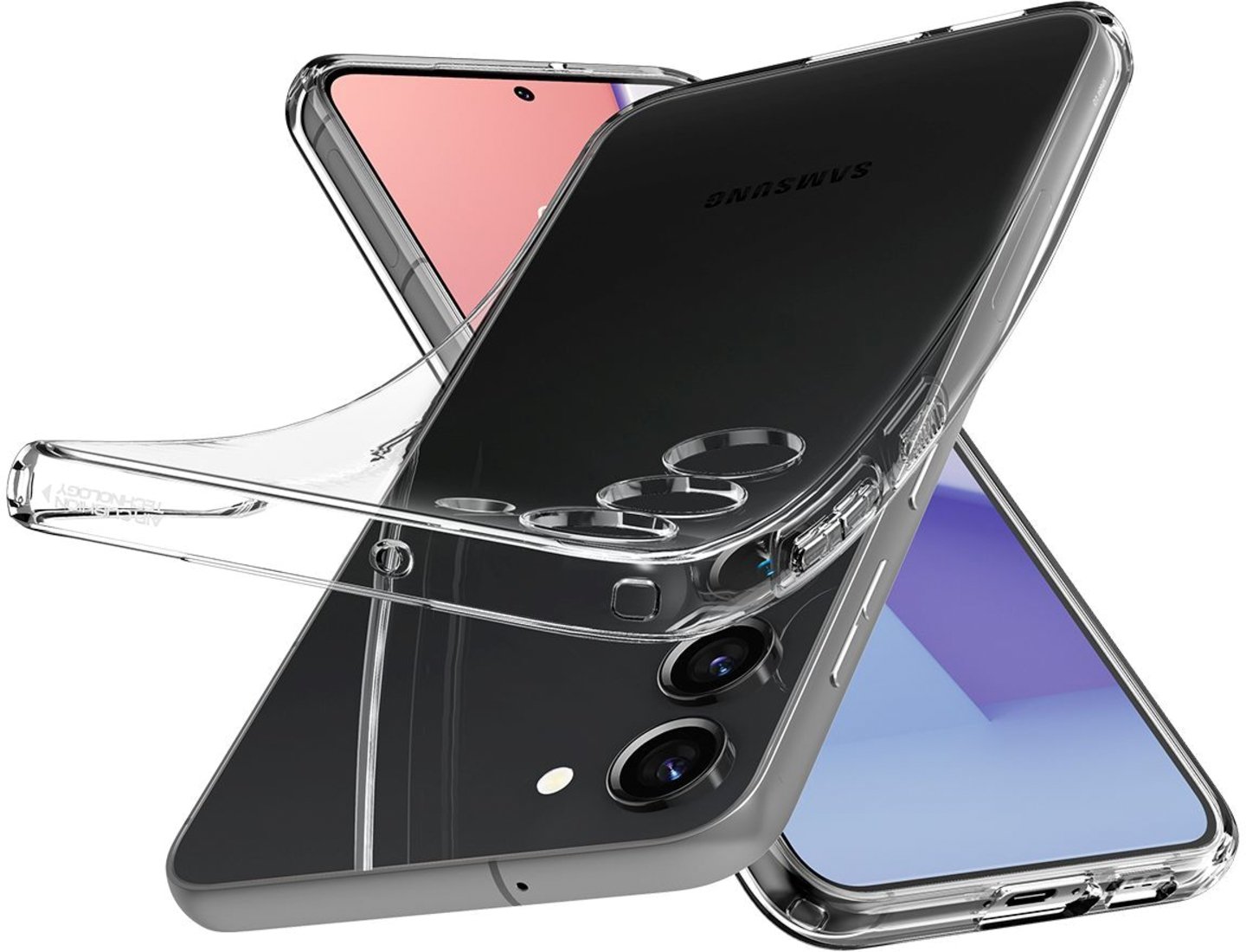 Чехол Spigen для Samsung Galaxy S23 Crystal Flex, Crystal Clear (ACS05738) фото 5
