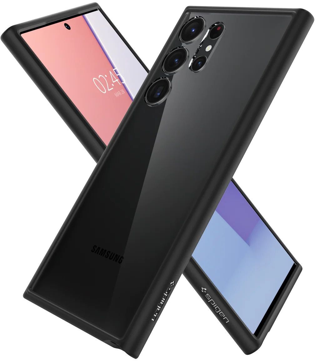 Чехол Spigen для Samsung Galaxy S23 Ultra Ultra Hybrid, Matte Black (ACS05618) фото 2