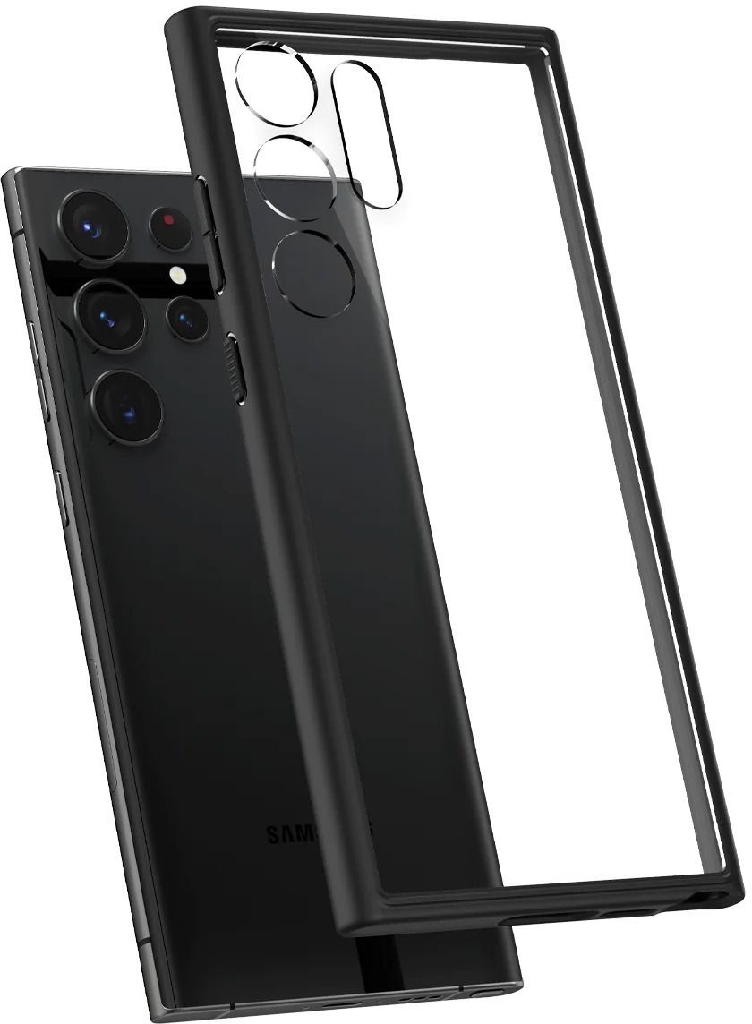 Чохол Spigen для Samsung Galaxy S23 Ultra Ultra Hybrid, Matte Black (ACS05618)фото7
