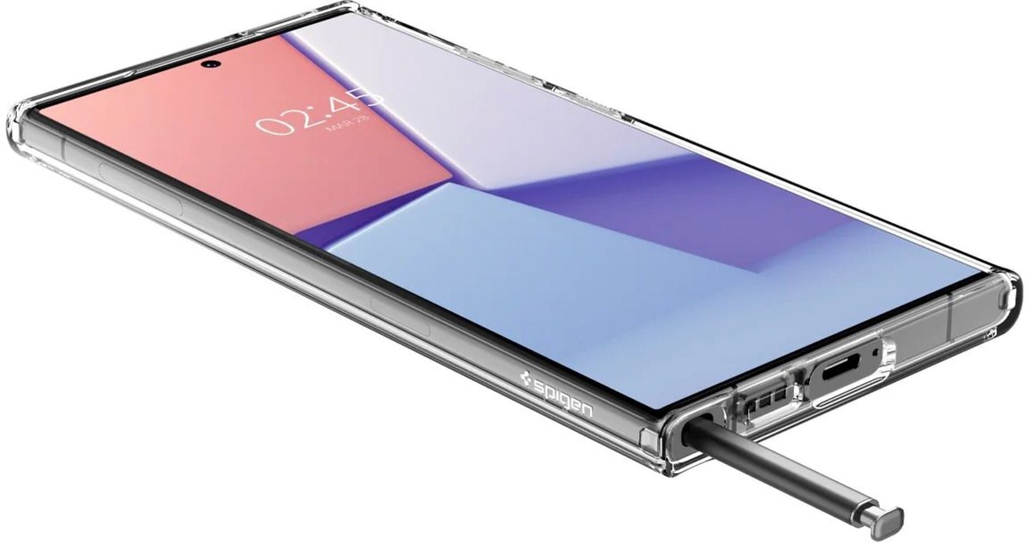 Чехол Spigen для Samsung Galaxy S23 Ultra Ultra Hybrid, Crystal Clear (ACS05617) фото 5