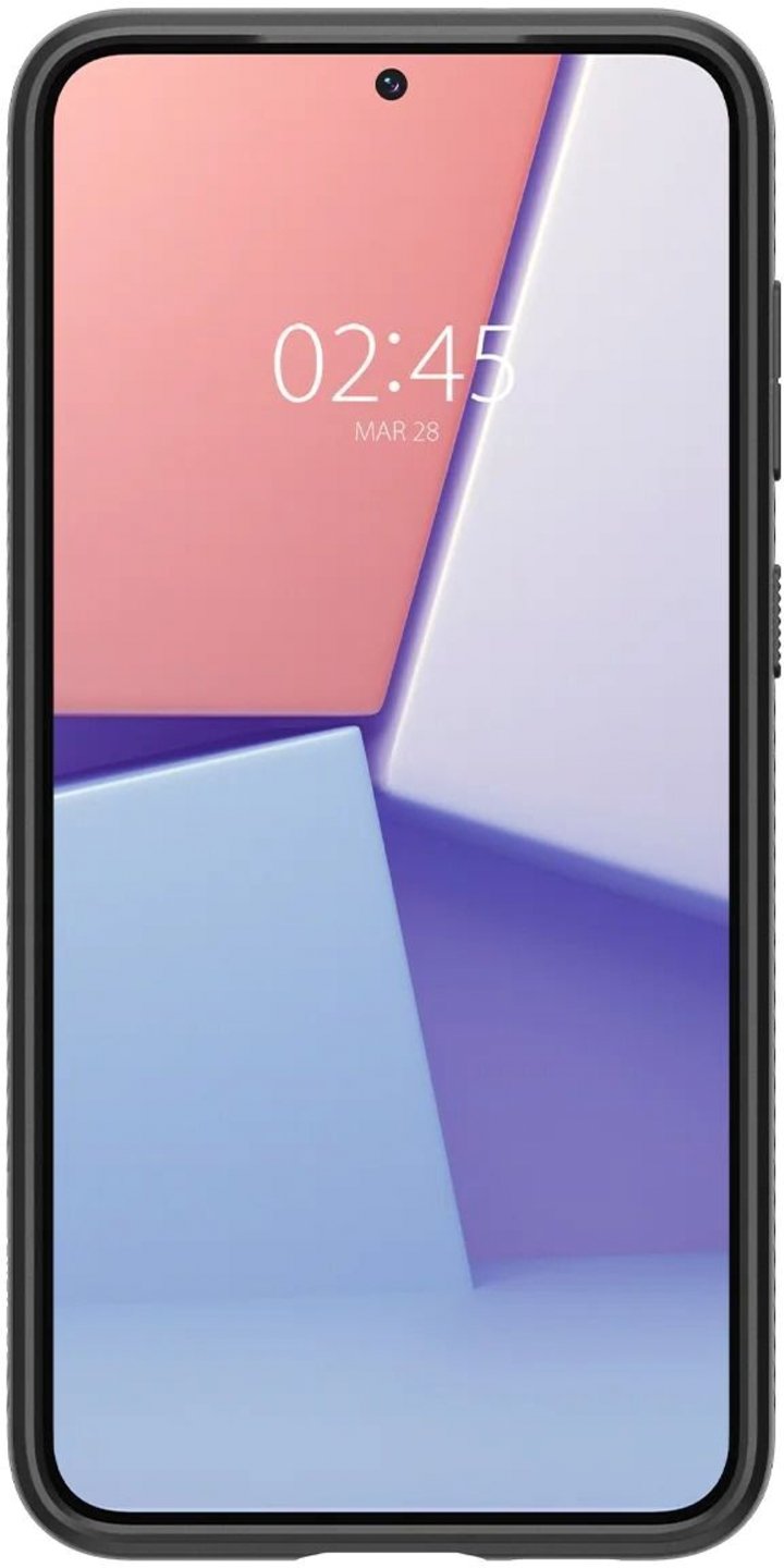 Чехол Spigen для Samsung Galaxy S23+ Liquid Air, Matte Black (ACS05666) фото 3