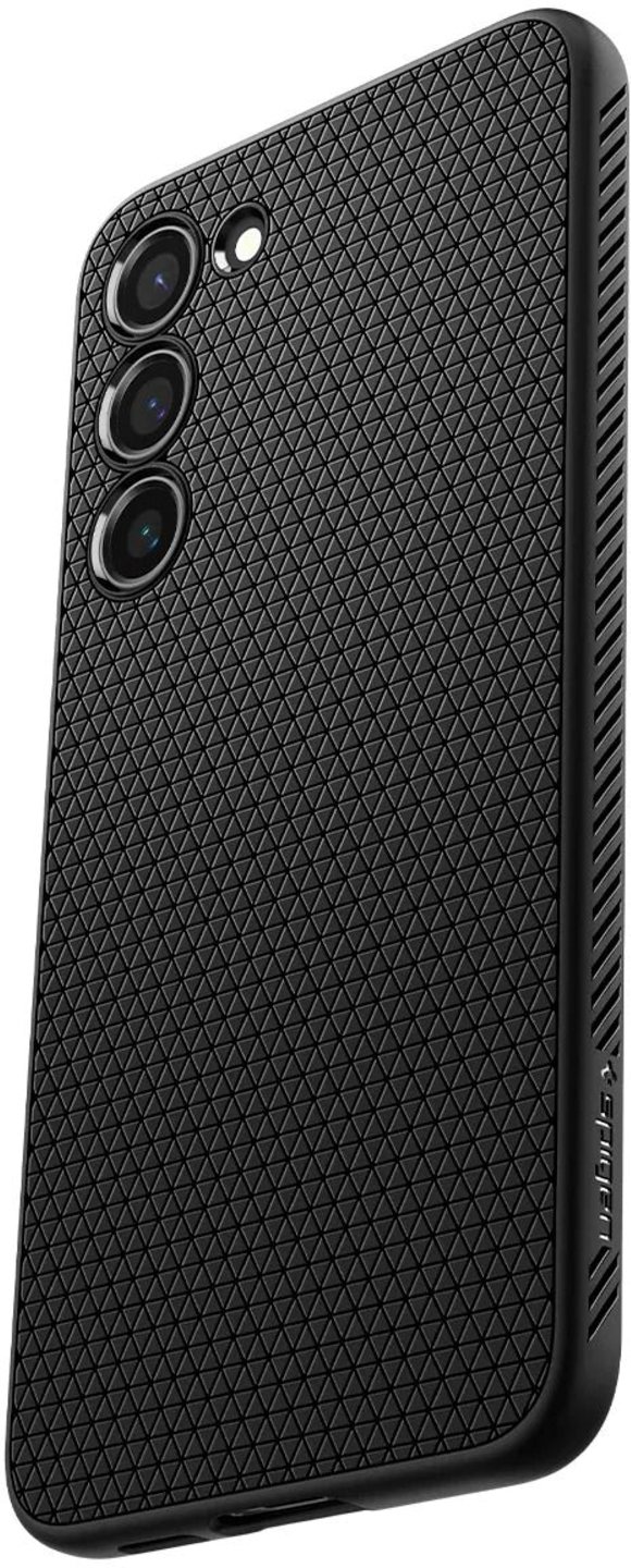 Чехол Spigen для Samsung Galaxy S23+ Liquid Air, Matte Black (ACS05666) фото 8