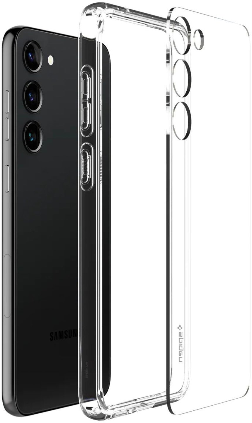 Чохол Spigen для Samsung Galaxy S23+ Ultra Hybrid, Crystal Clear (ACS05668)фото5