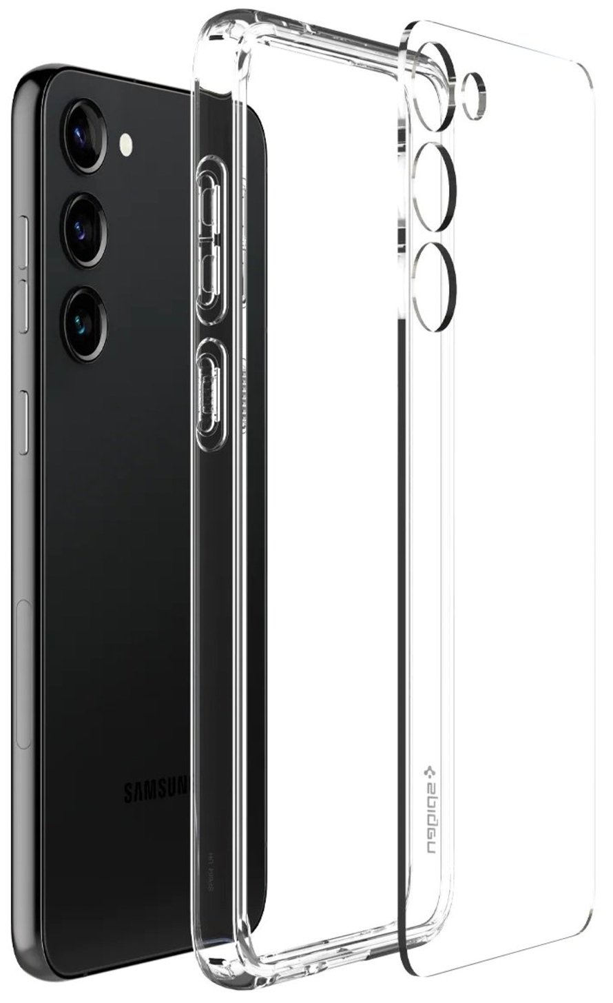 Чохол Spigen для Samsung Galaxy S23 Ultra Hybrid, Crystal Clear (ACS05714)фото5