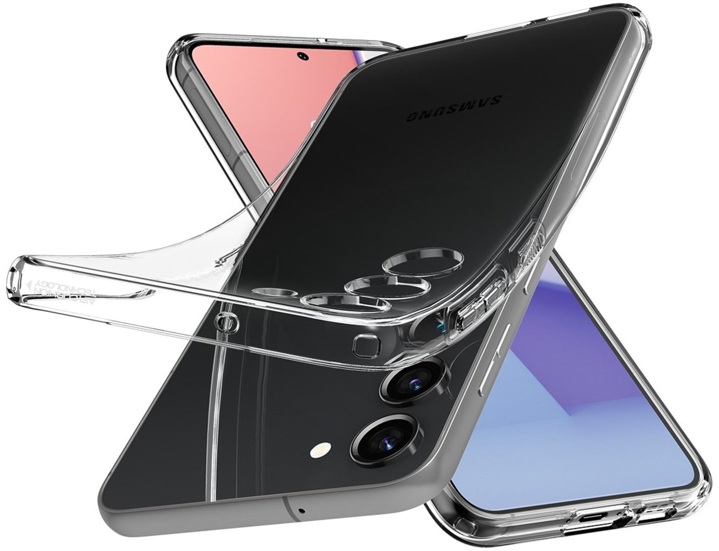 Чохол Spigen для Samsung Galaxy S23+ Crystal Flex, Crystal Clear (ACS05692)фото7