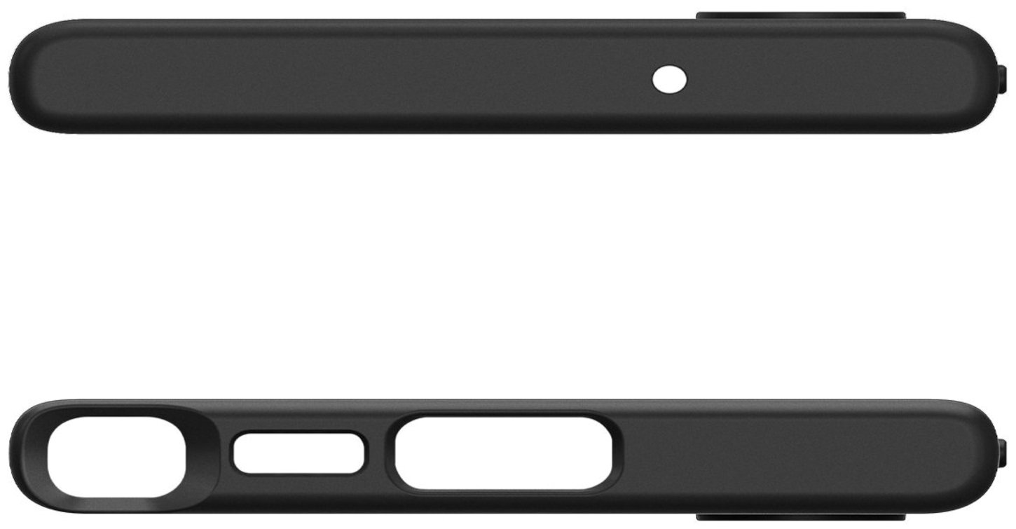 Чехол Spigen для Samsung Galaxy S23 Ultra Liquid Air, Matte Black (ACS05614) фото 12