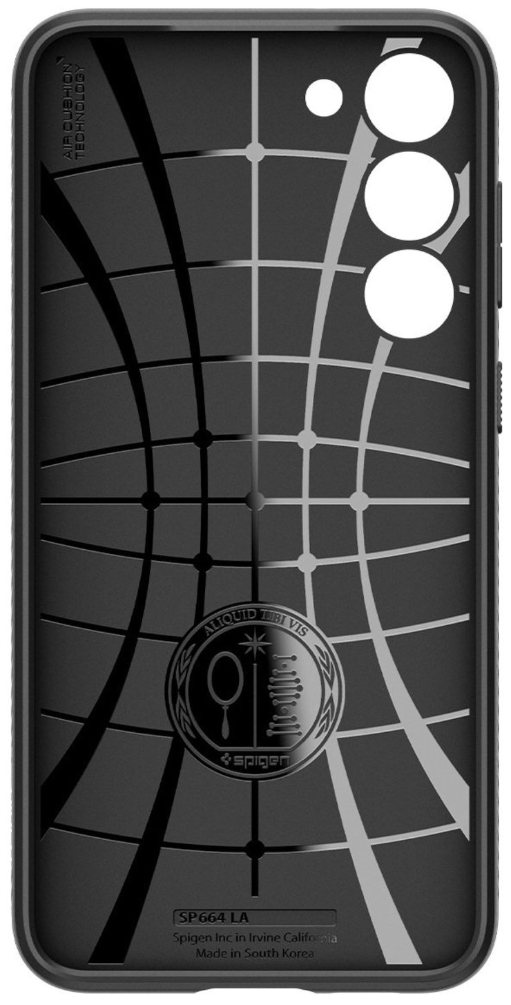 Чехол Spigen для Samsung Galaxy S23 Liquid Air, Matte Black (ACS05712) фото 6
