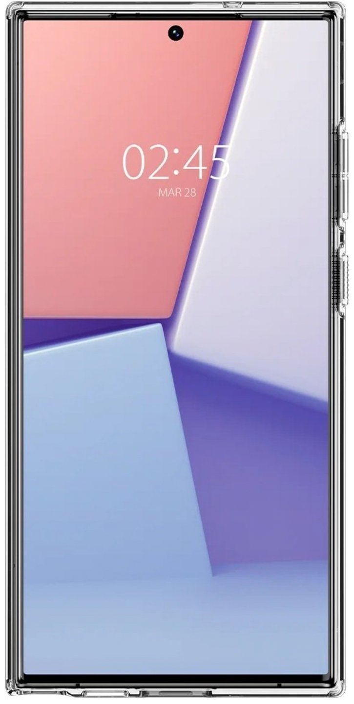 Чехол Spigen для Samsung Galaxy S23 Ultra Liquid Crystal, Crystal Clear (ACS05610) фото 3