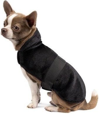 Попона Pet Fashion Blanket для маленьких собак XS Черный фото 3