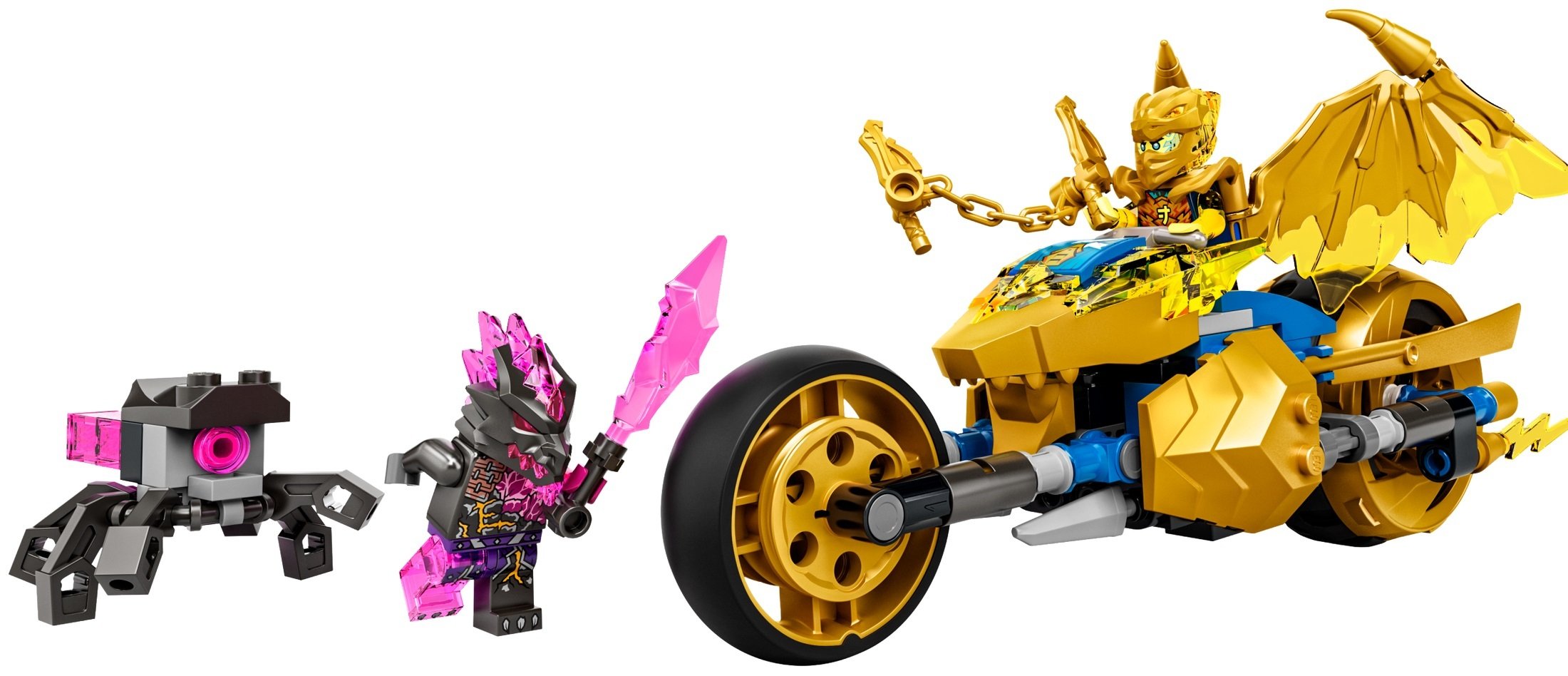 LEGO 71768 Ninjago Мотоцикл золотого дракона Джеяфото3