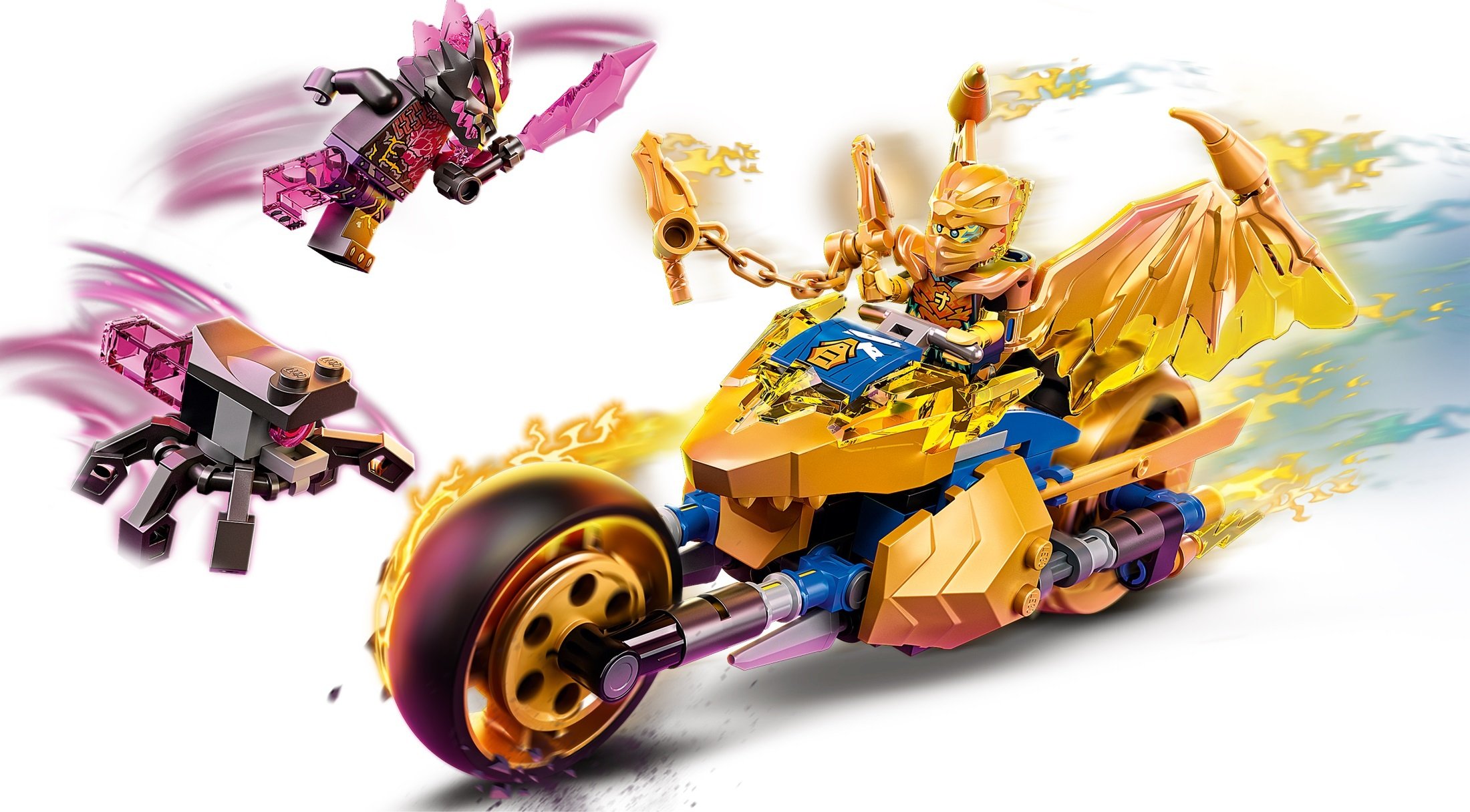 LEGO 71768 Ninjago Мотоцикл золотого дракона Джея фото 2