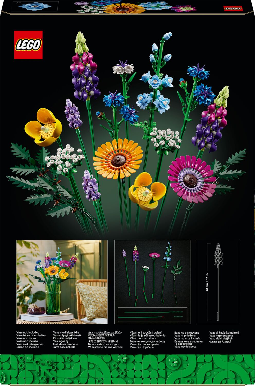 LEGO 10313 Icons Букет полевых цветов фото