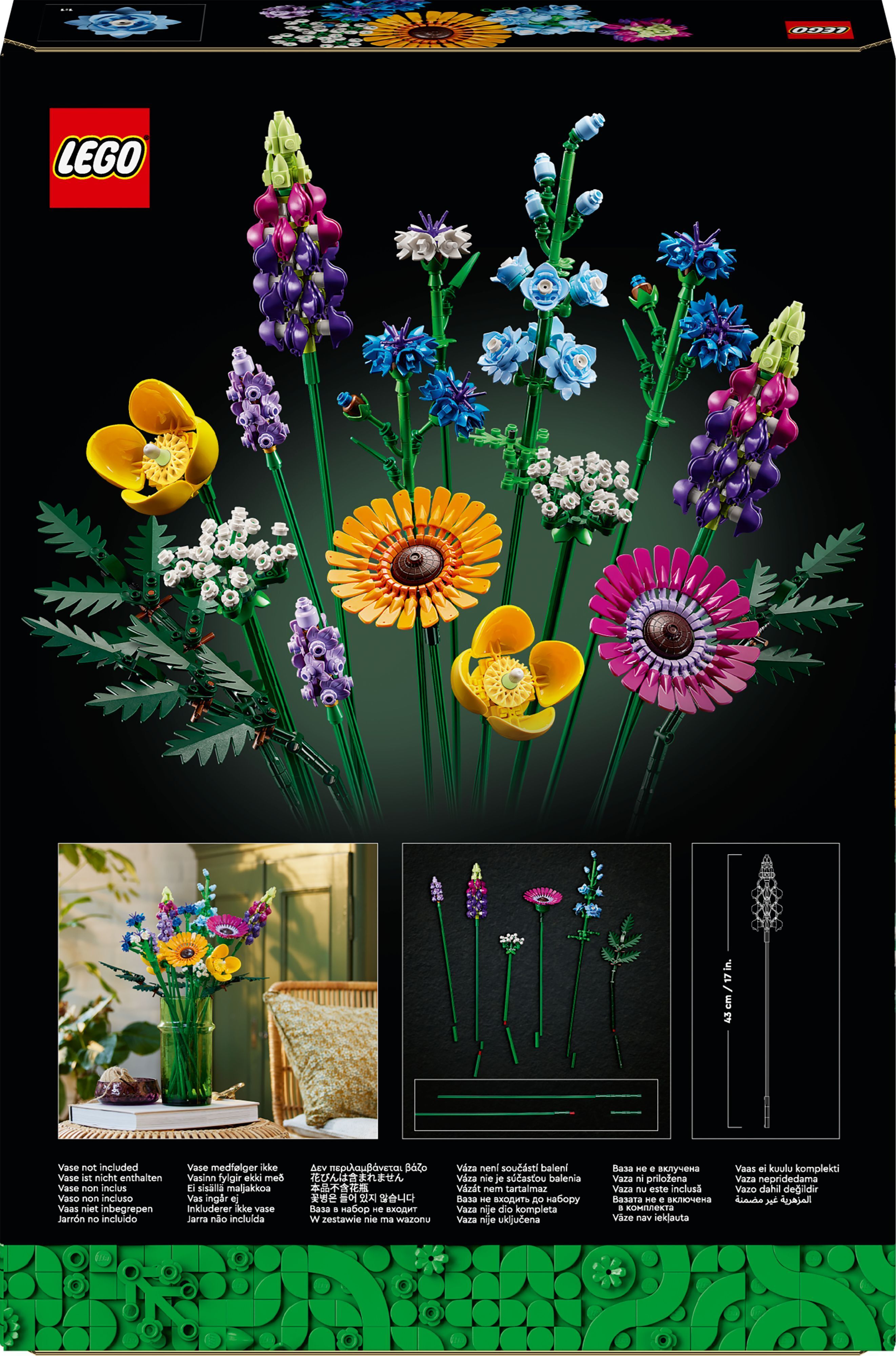 LEGO 10313 Icons Букет полевых цветов фото 10