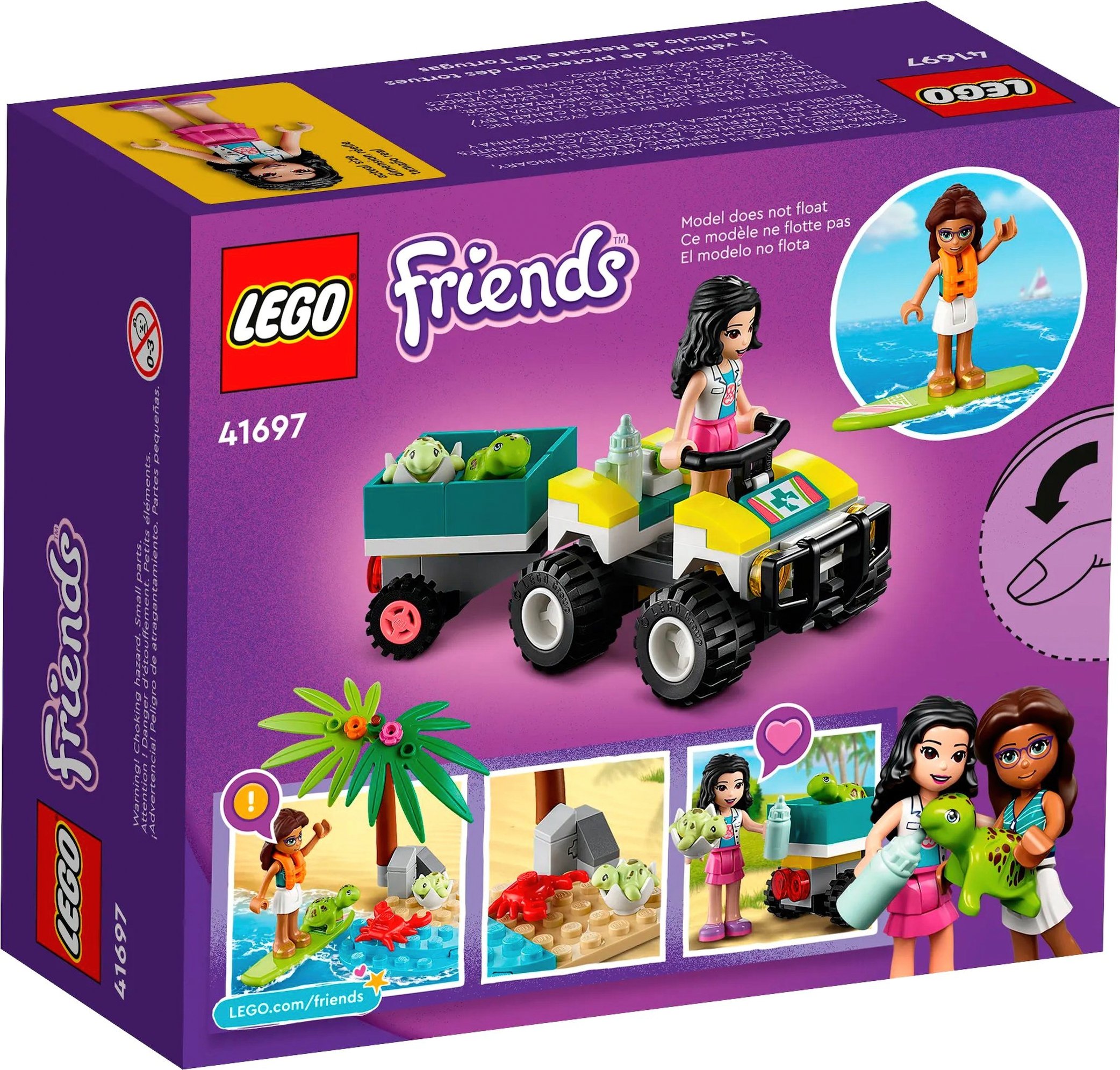 LEGO 41697 Friends Автомобиль защиты черепах фото 9