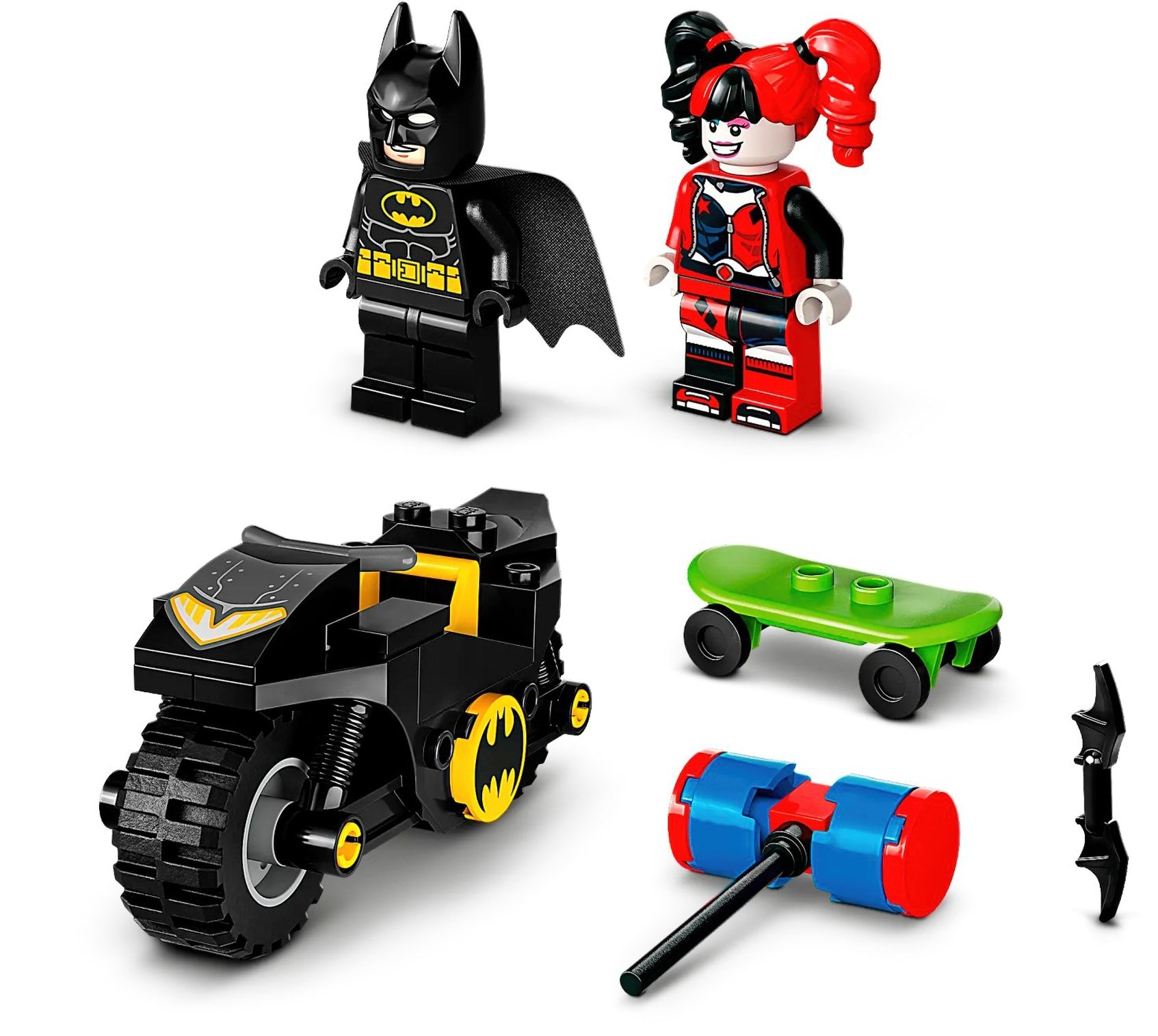 LEGO 76220 Super Heroes Бэтмен против Харли Квин фото 2