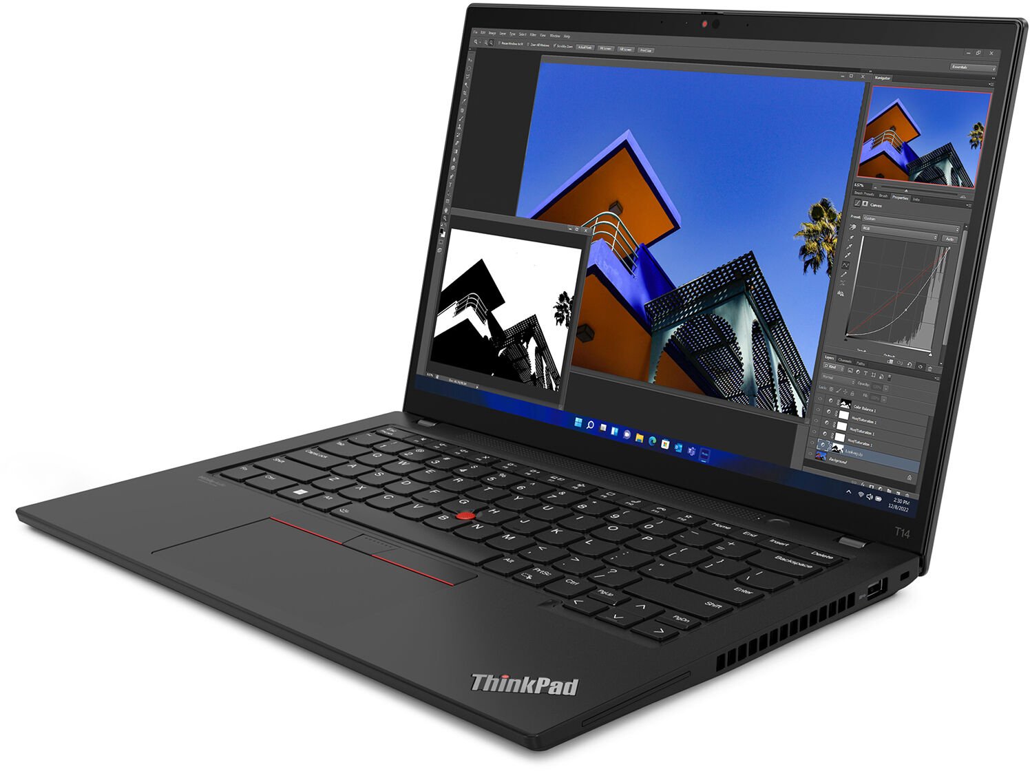 Ноутбук LENOVO ThinkPad T14 AMD G3 (21CGS2H100) фото 3