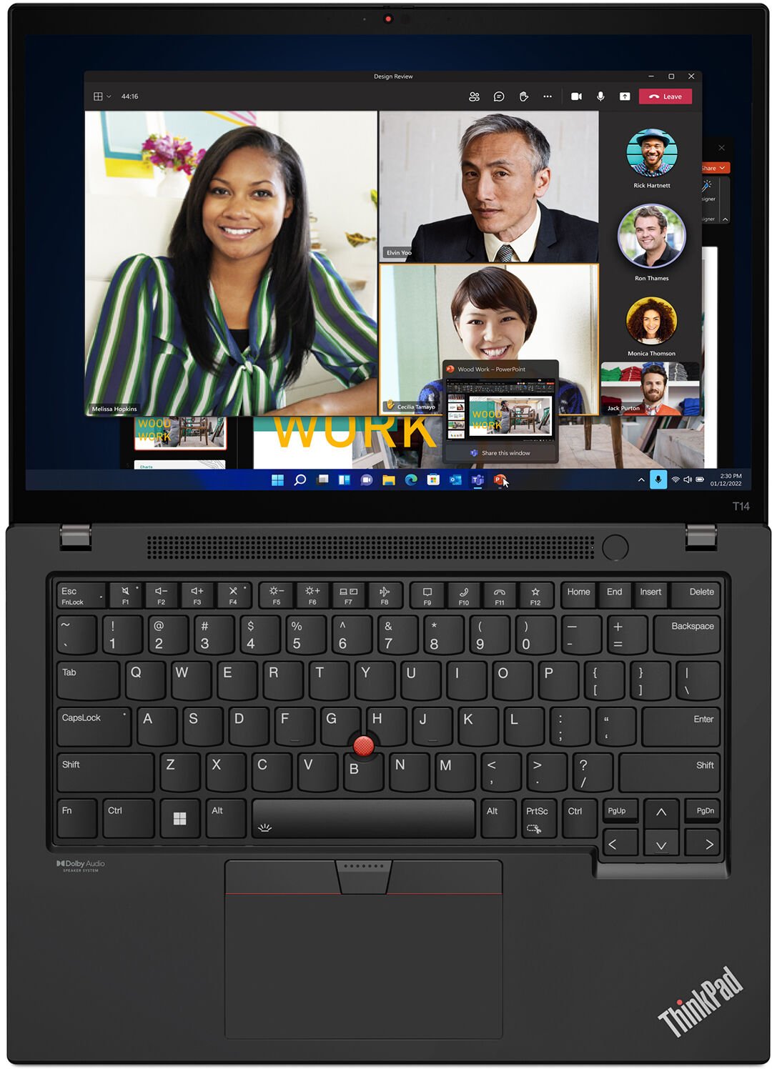 Ноутбук LENOVO ThinkPad T14 AMD G3 (21CGS2H100)фото10