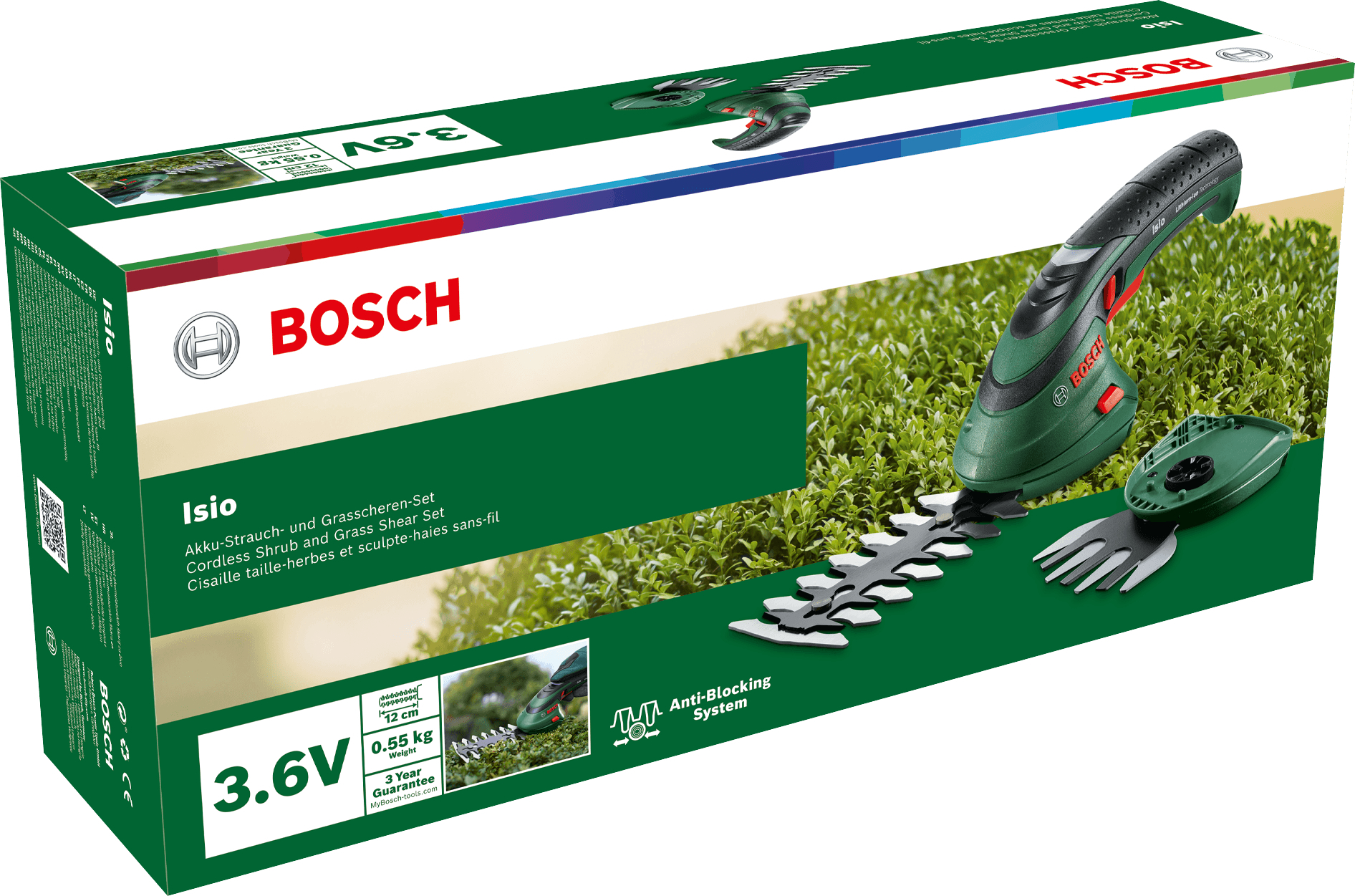 Кусторез Bosch ISIO, аккумуляторный (0.600.833.108) фото 3