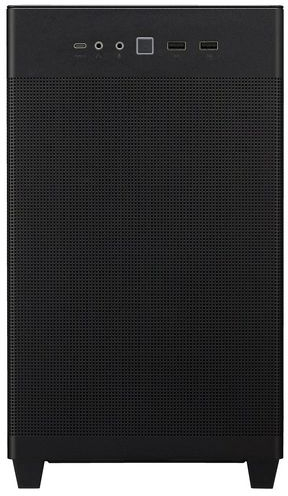 Корпус ASUS Prime AP201 Tempered Glas, без БП, 2xUSB3.2, 1xUSB Type-C, Tempered Glass side, mATX, Black фото 