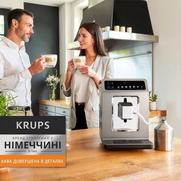 Кавомашина Krups Evidence EA890810 Blackфото