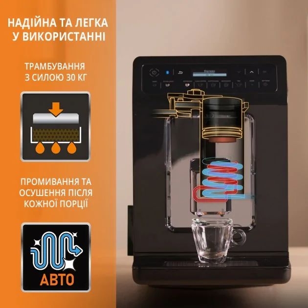 Кавомашина Krups Evidence EA890810 Blackфото