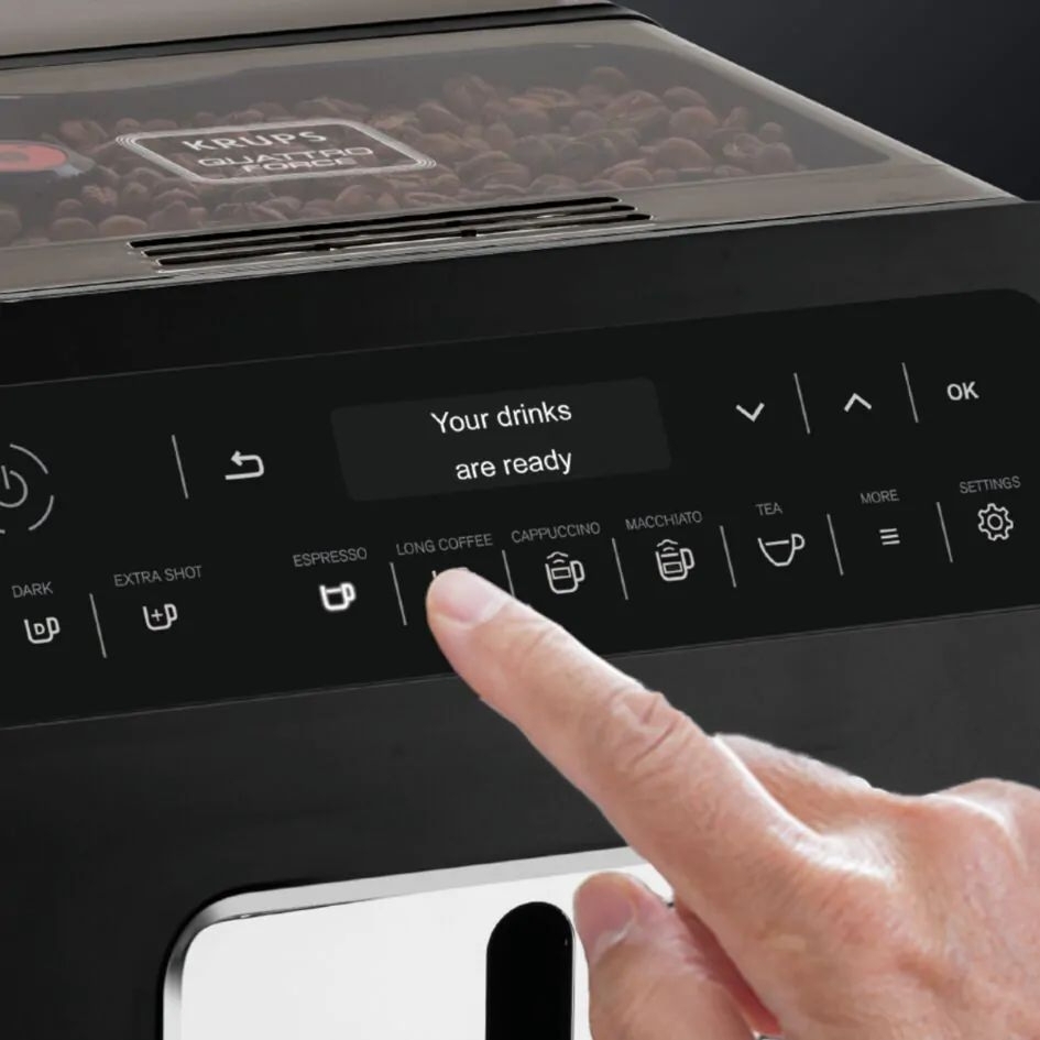 Кавомашина Krups Evidence EA890810 Blackфото