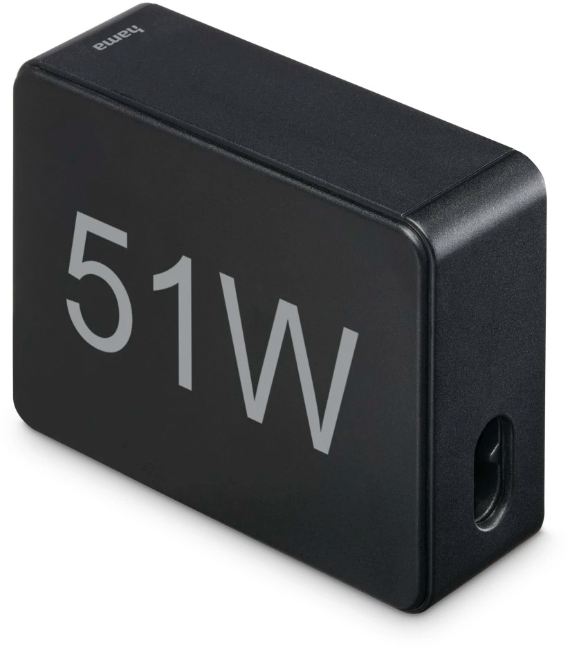 Универсальное зарядное устройство Hama, 51W Black (00201630) фото 6
