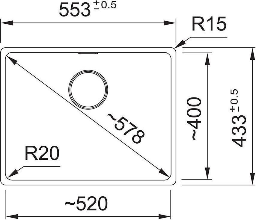 Кухонная мойка Franke Maris MRG 110-52 Black Edition, черный матовый (125.0699.228) фото 2
