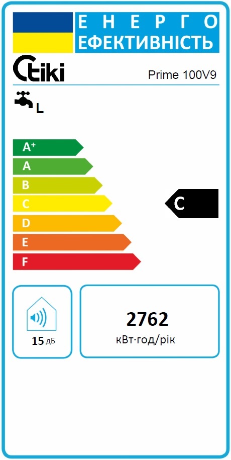 Бойлер TIKI Prime 100V9 фото 20