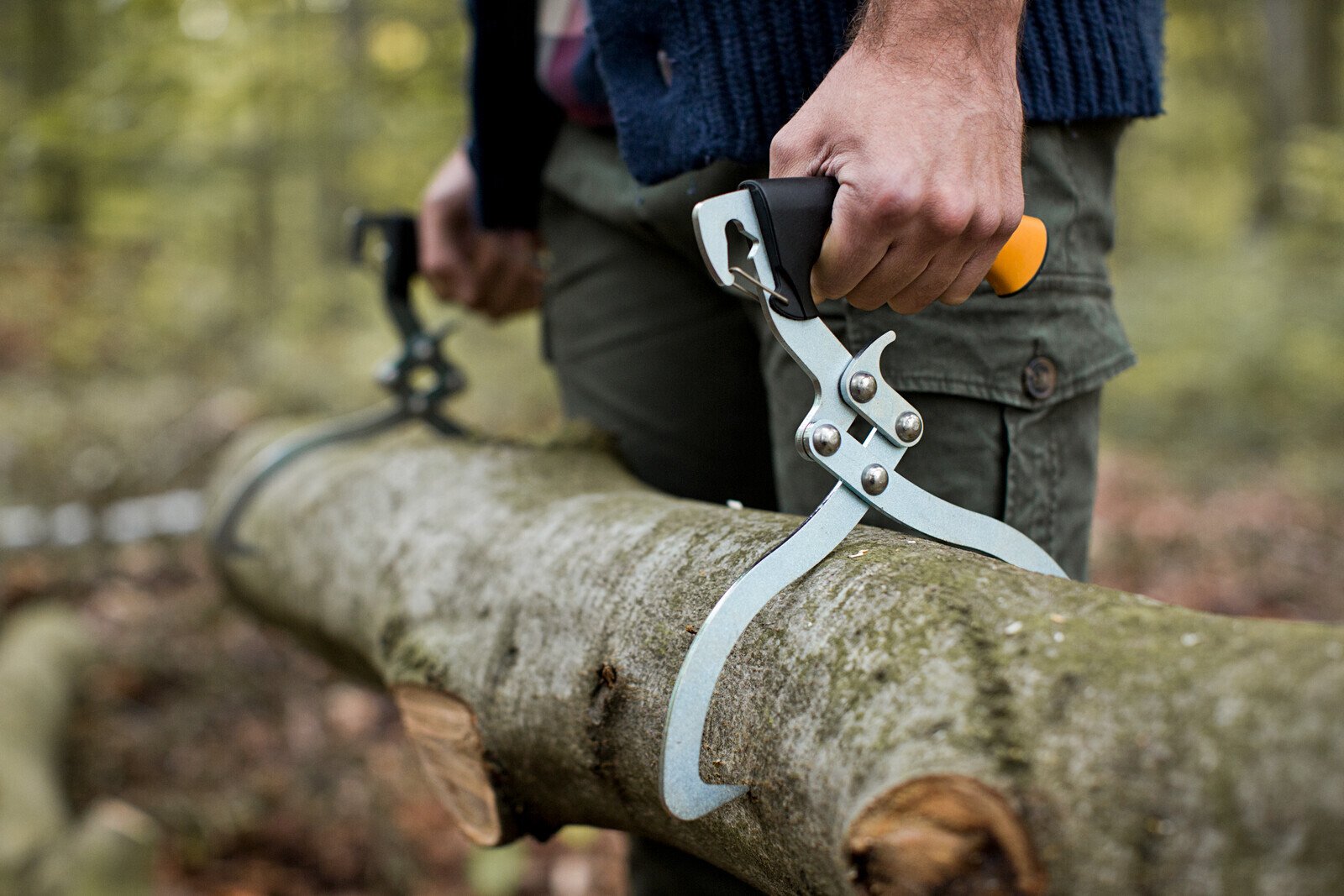 Захоплення для колод Fiskars WoodXpert LT6, 30 см (1003625)фото4