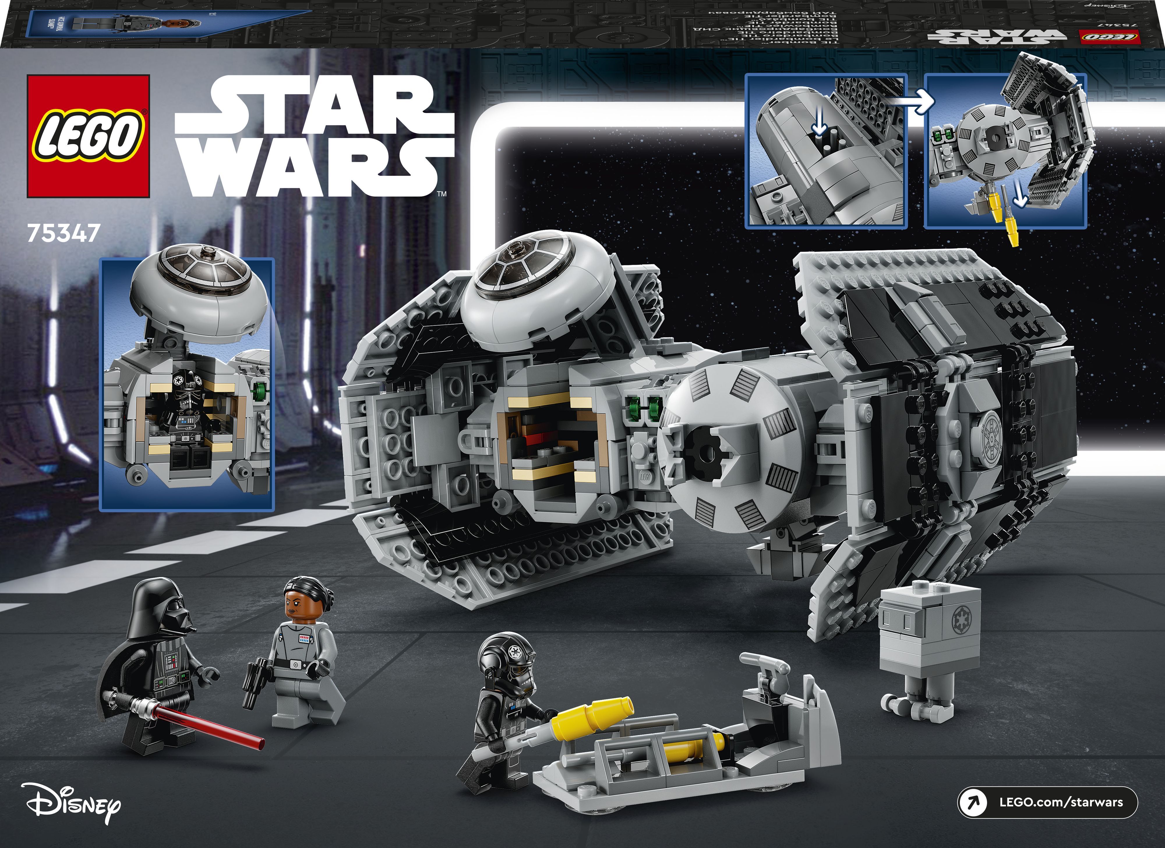 LEGO 75347 Star Wars Бомбардировщик TIE фото 10