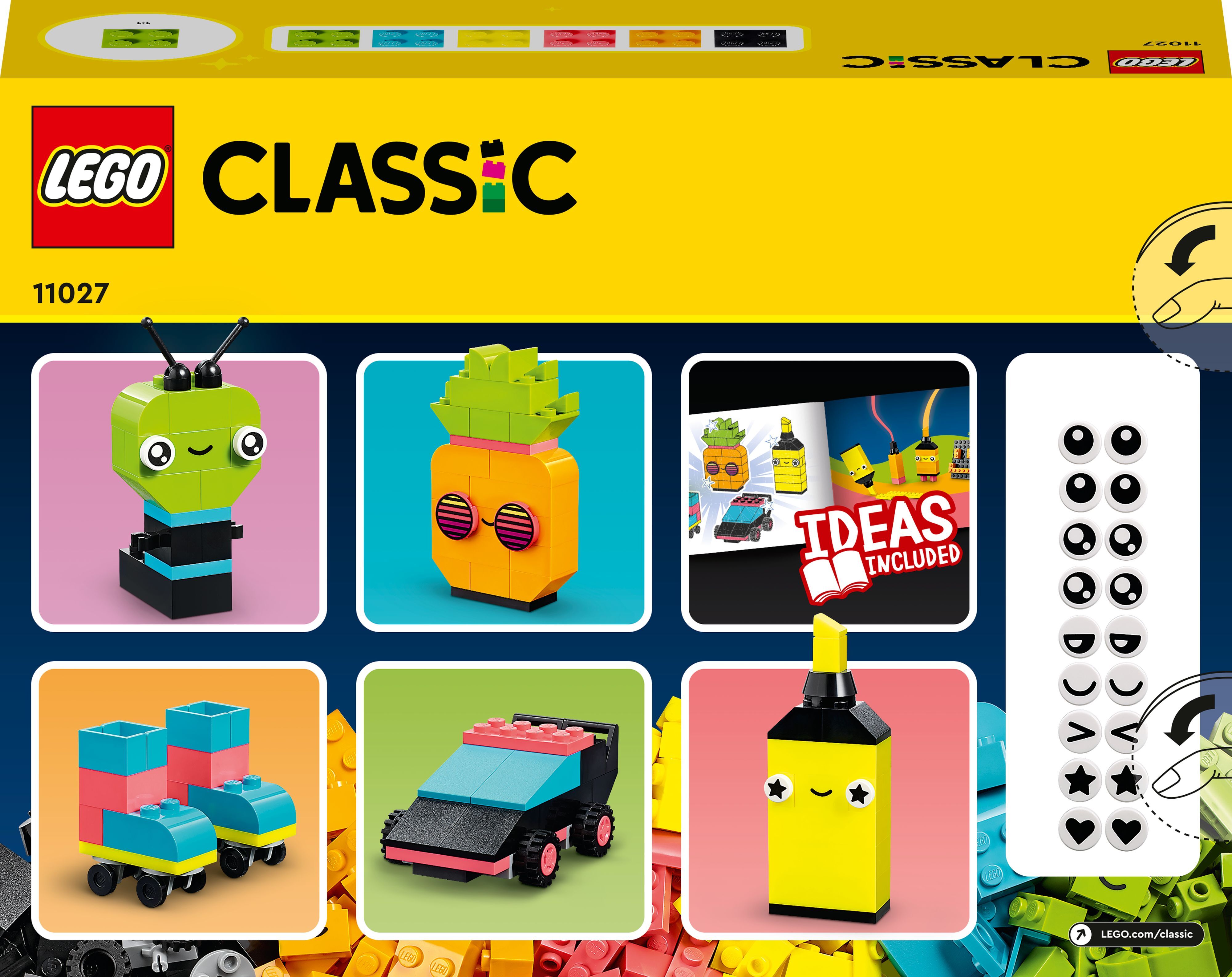 LEGO 11027 Classic Творческое неоновое веселье фото 12