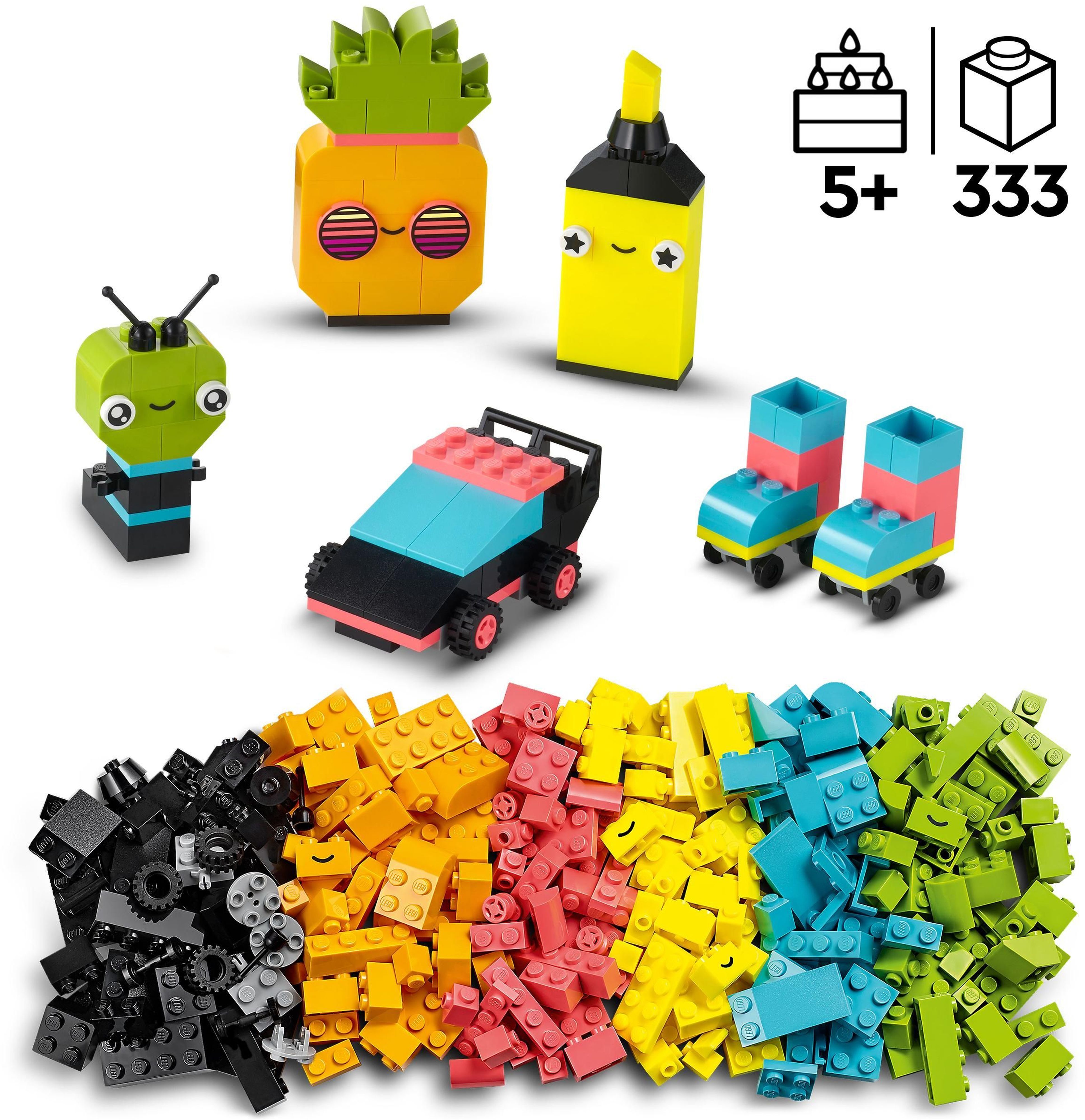 LEGO 11027 Classic Творческое неоновое веселье фото 2