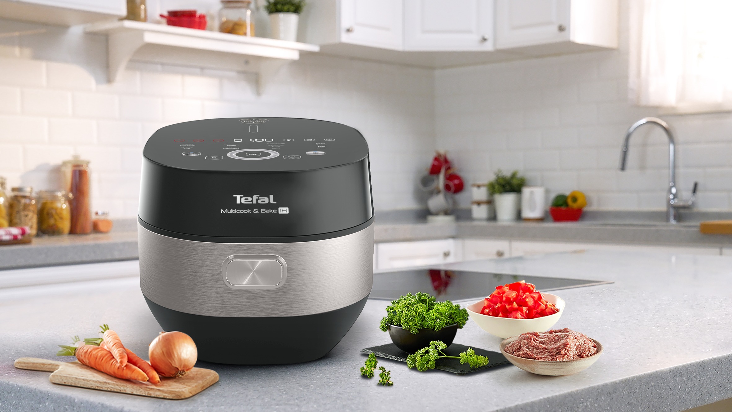 Мультиварка Tefal Multicook & Bake IH RK908A34 фото 12
