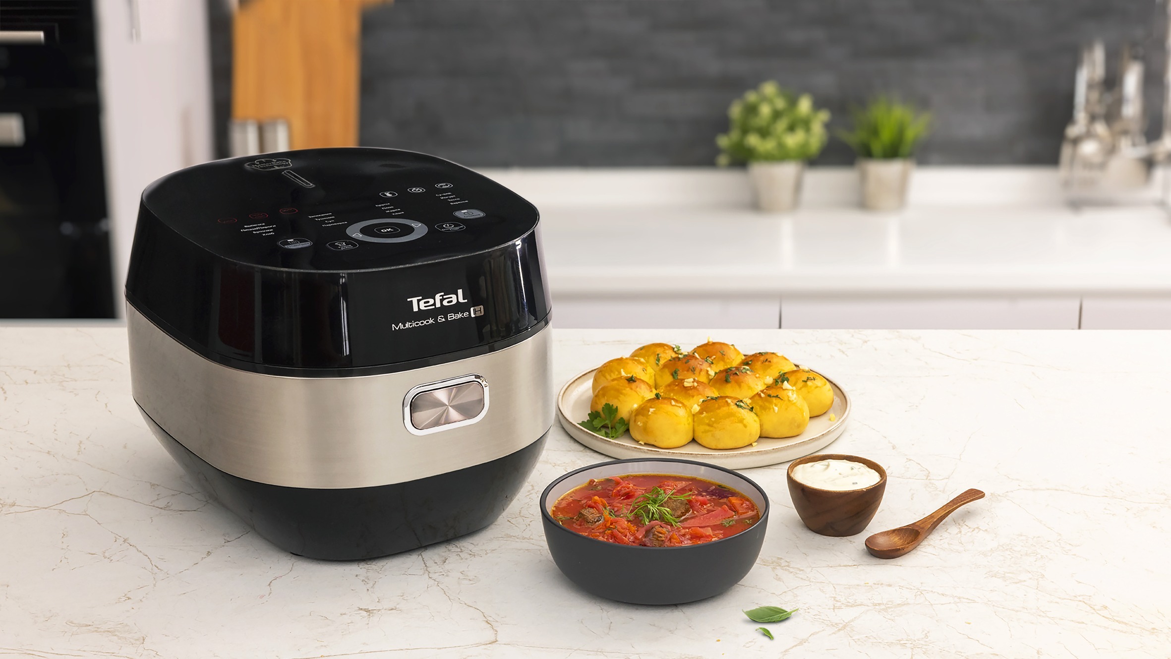 Мультиварка Tefal Multicook & Bake IH RK908A34 фото 13