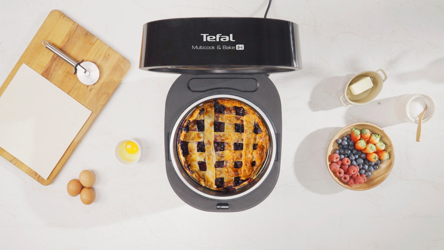 Мультиварка Tefal Multicook & Bake IH RK908A34 фото