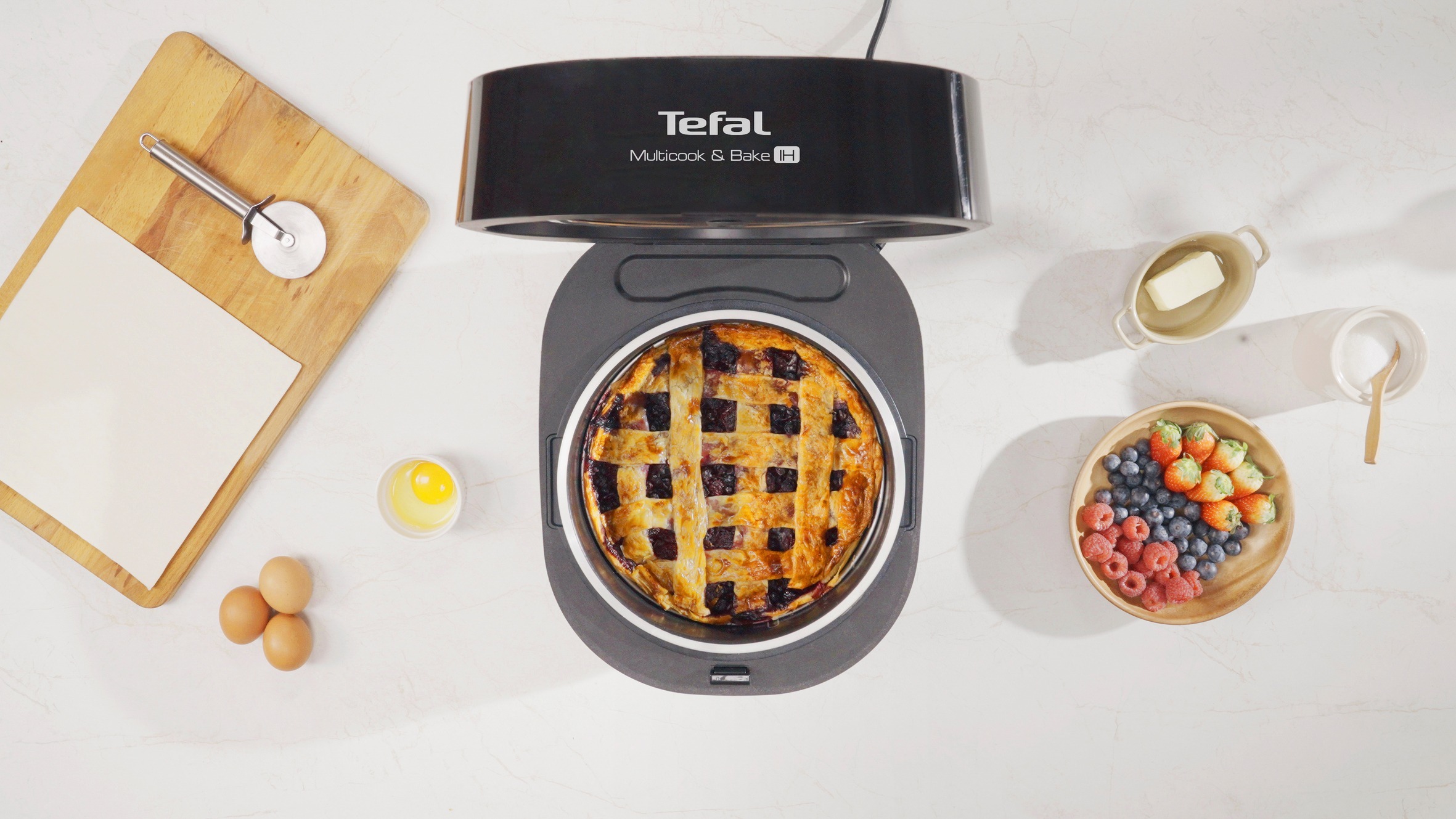 Мультиварка Tefal Multicook & Bake IH RK908A34 фото 14