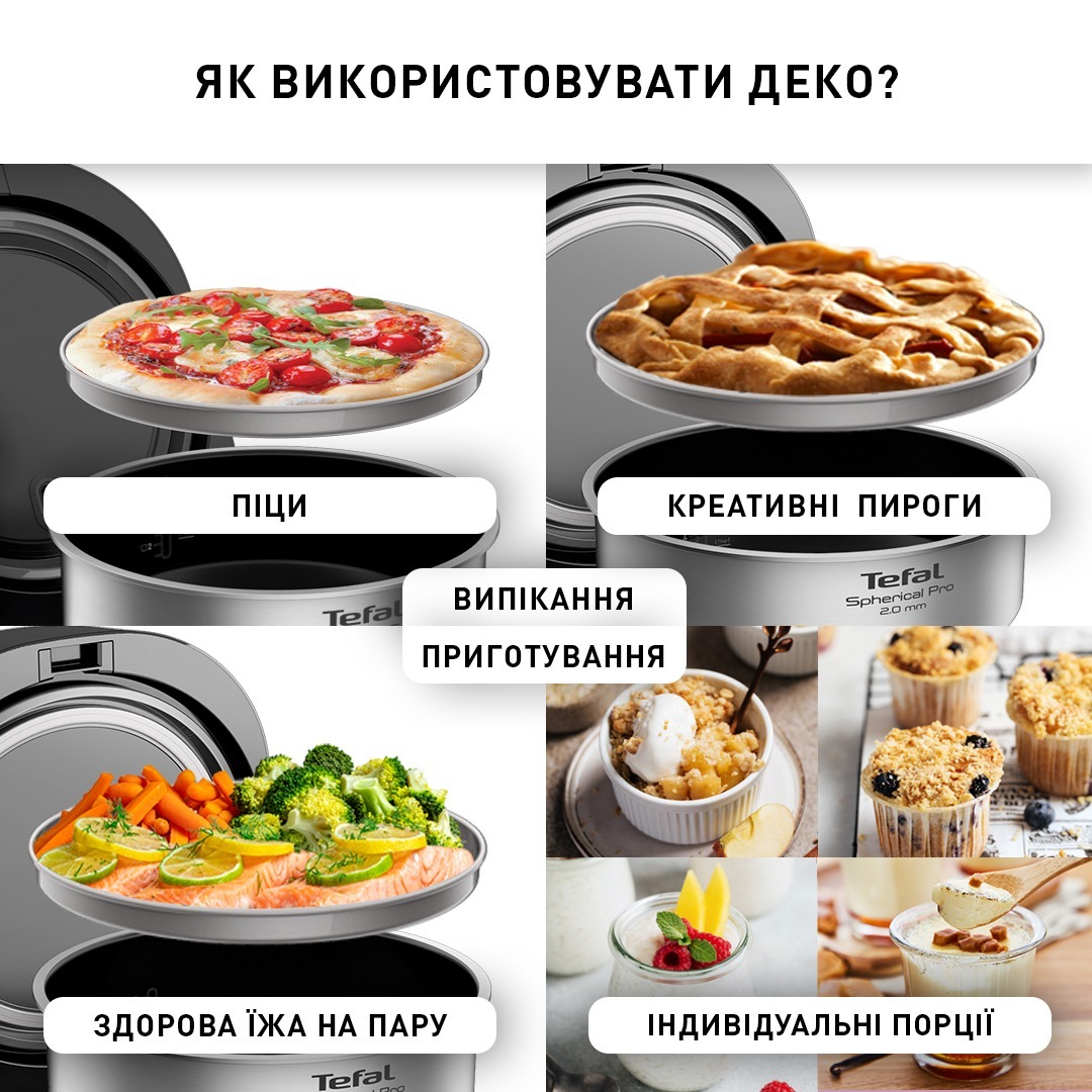 Мультиварка Tefal Multicook & Bake IH RK908A34 фото