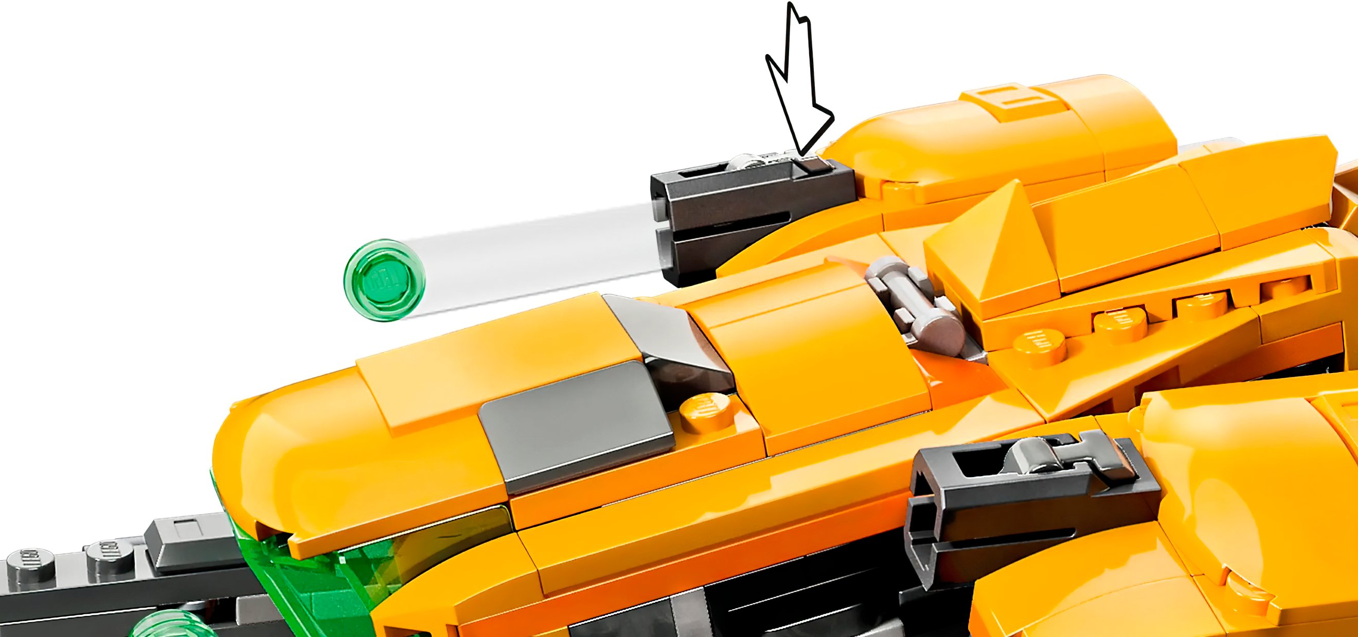 LEGO 76254 Marvel Звездолет малыша Ракеты фото 6