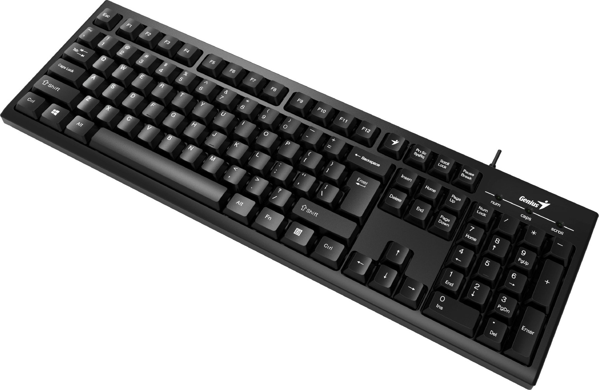 Клавіатура Genius KB-100 USB Black (31300005410)фото4