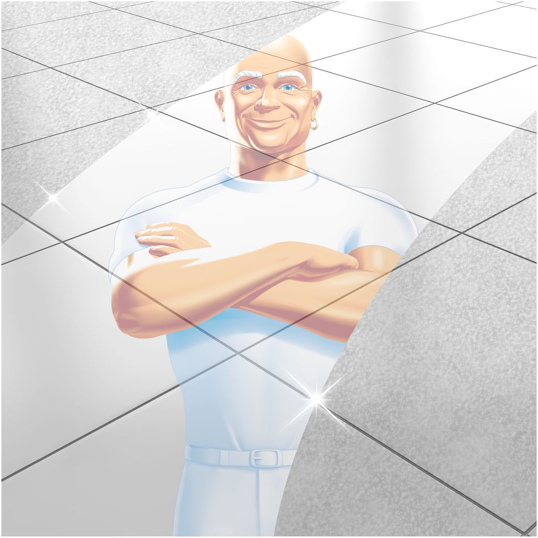 Средство для мытья пола и стен Mr. Proper Цветы хлопка 1л фото 3