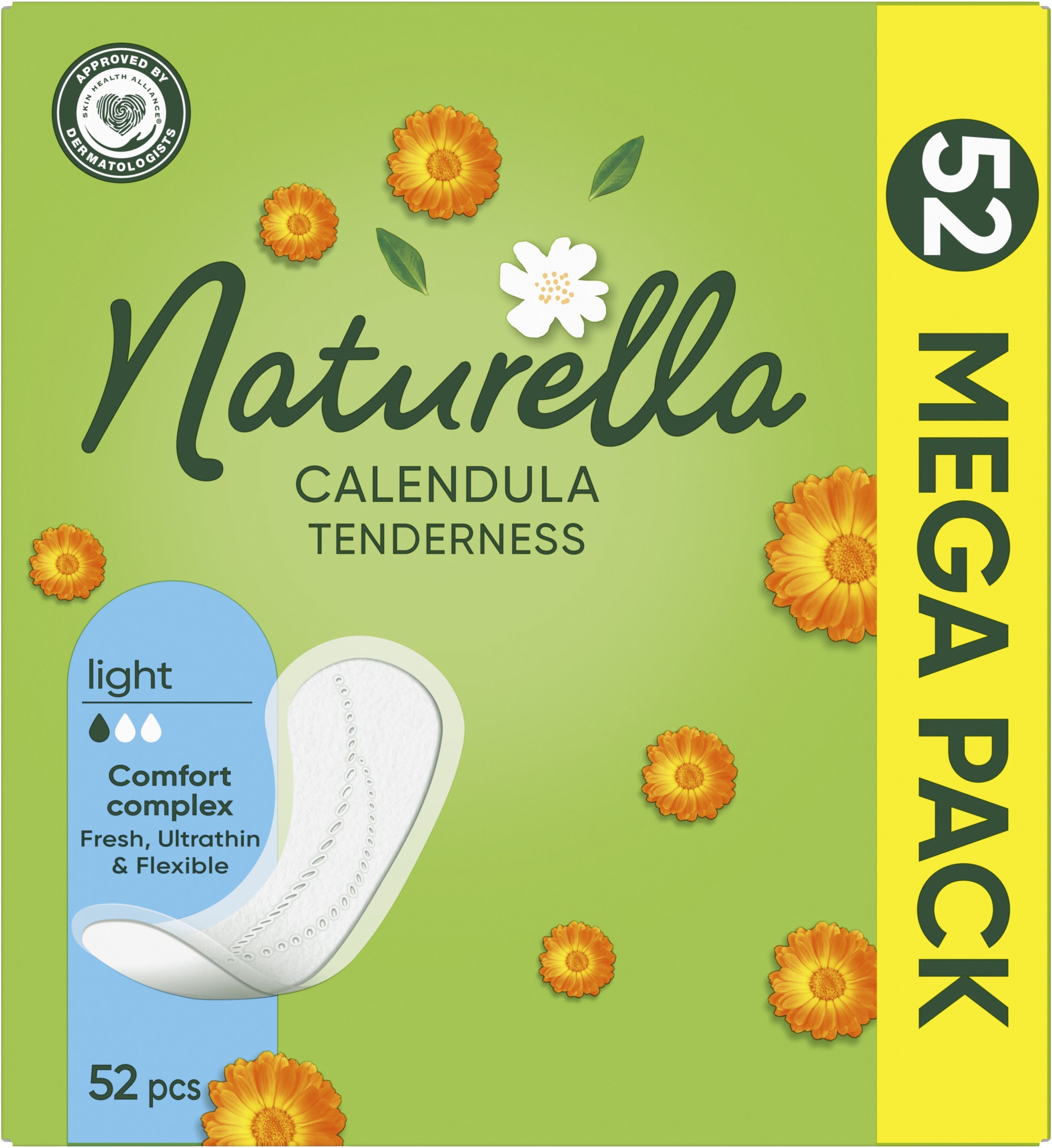 Щоденні прокладки Naturella Calendula Normal 52 штфото2