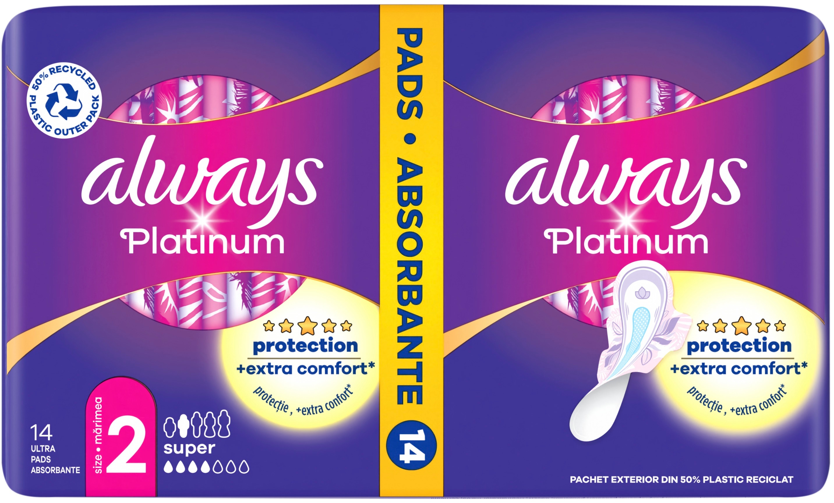 Гігієнічні прокладки Always Platinum Super (Розмір 2) 14 штфото